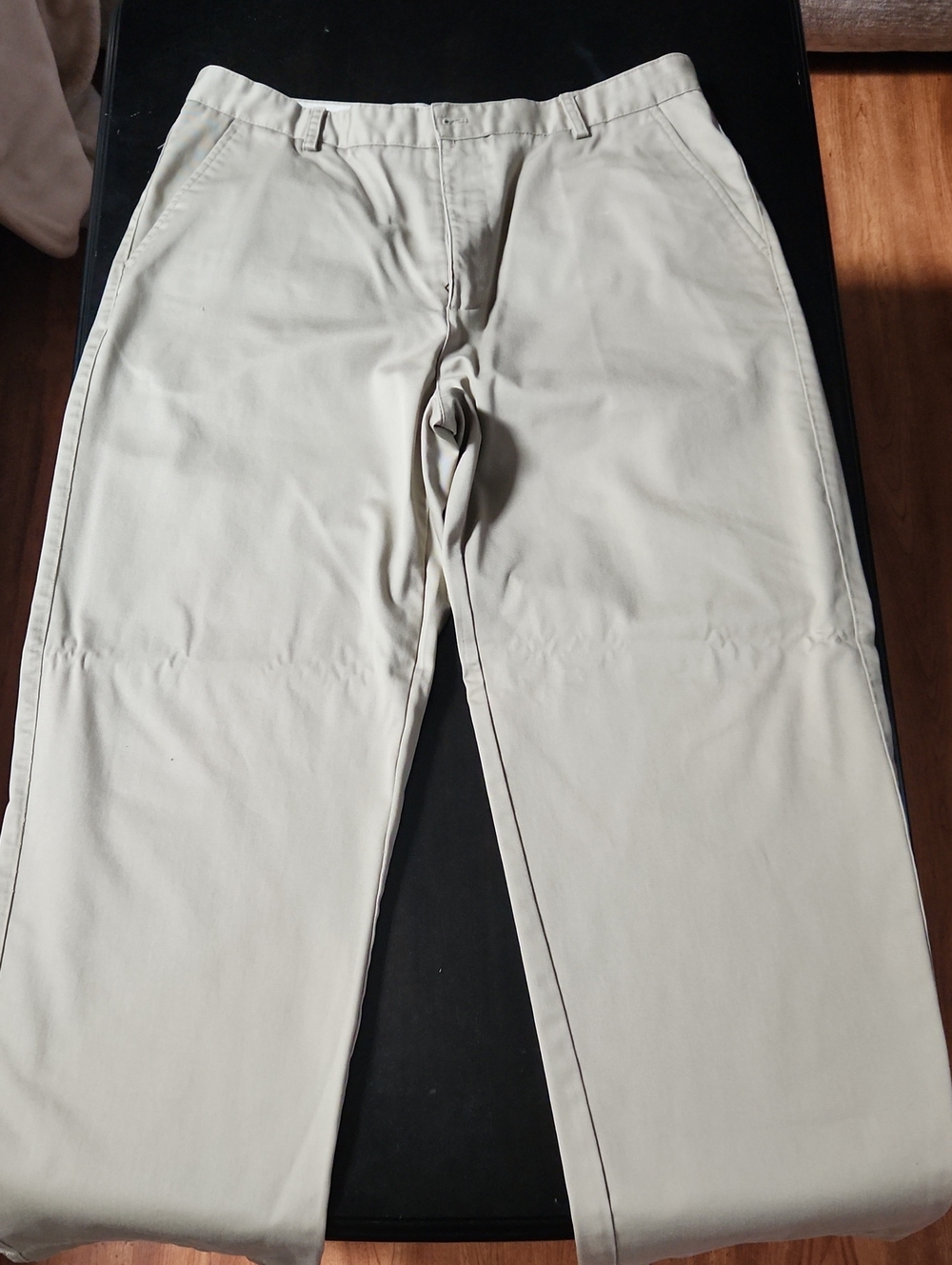 Chaps Men's Chino Pants in Light Khaki